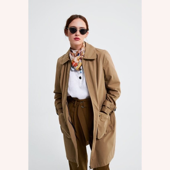 Zara Jackets & Blazers - NWT ZARA TRENCH - SMALL